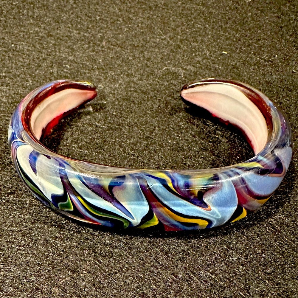 Kevin O’Grady 2006 signed glass cuff